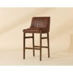 Halden Barstool - Bravo Cognac 112258 112258 HALDEN BARSTOOL BRAVO COGNAC