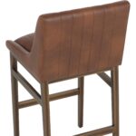 Halden Barstool - Bravo Cognac 112258 112258 HALDEN BARSTOOL BRAVO COGNAC 26