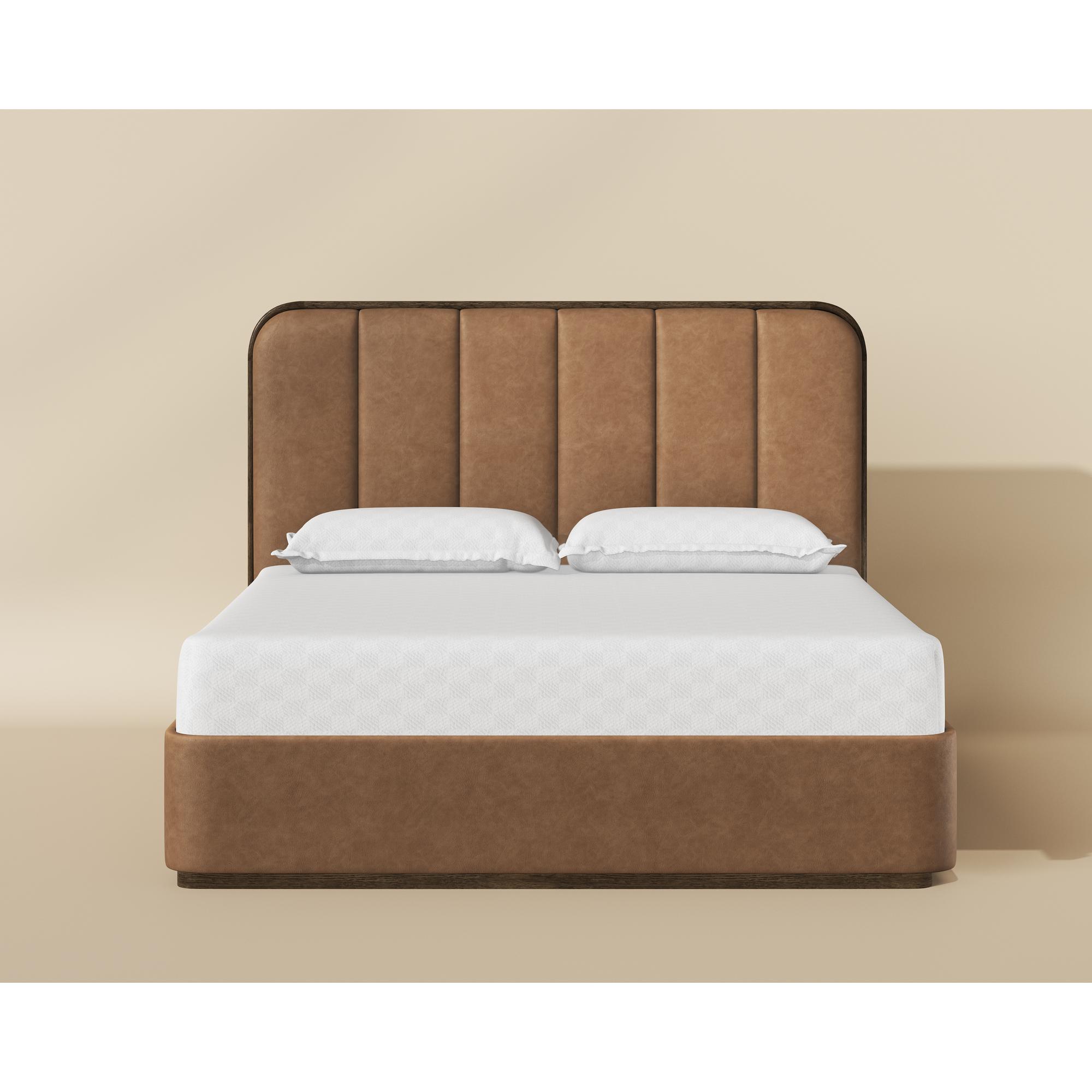 Jamille Bed - King - Milliken Cognac 5 Jamille Bed - King - Milliken Cognac - Image 5