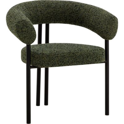 Oniva Dining Armchair - Black - Noah Meadow