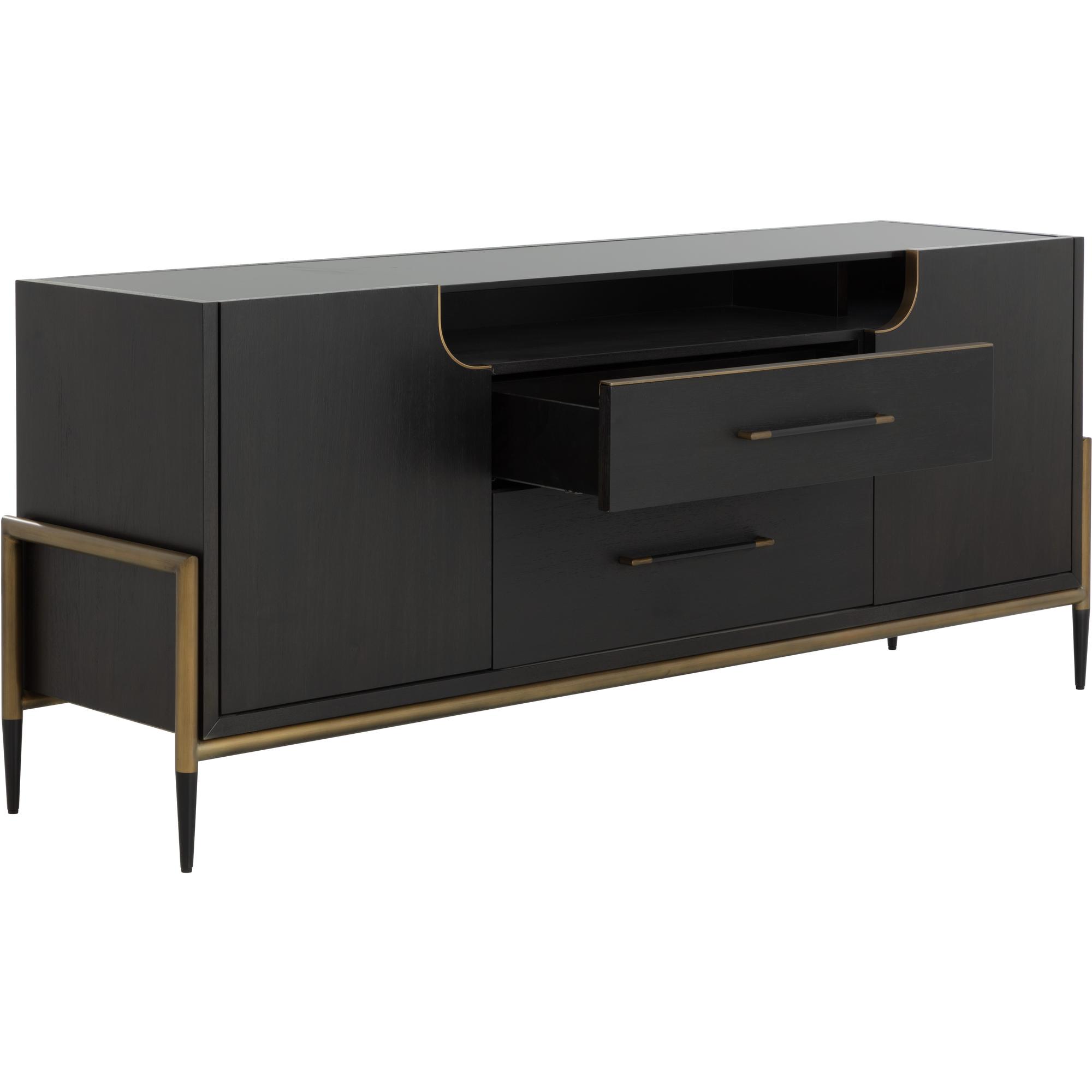 Weldrick Sideboard - Espresso 3 Weldrick Sideboard - Espresso - Image 3