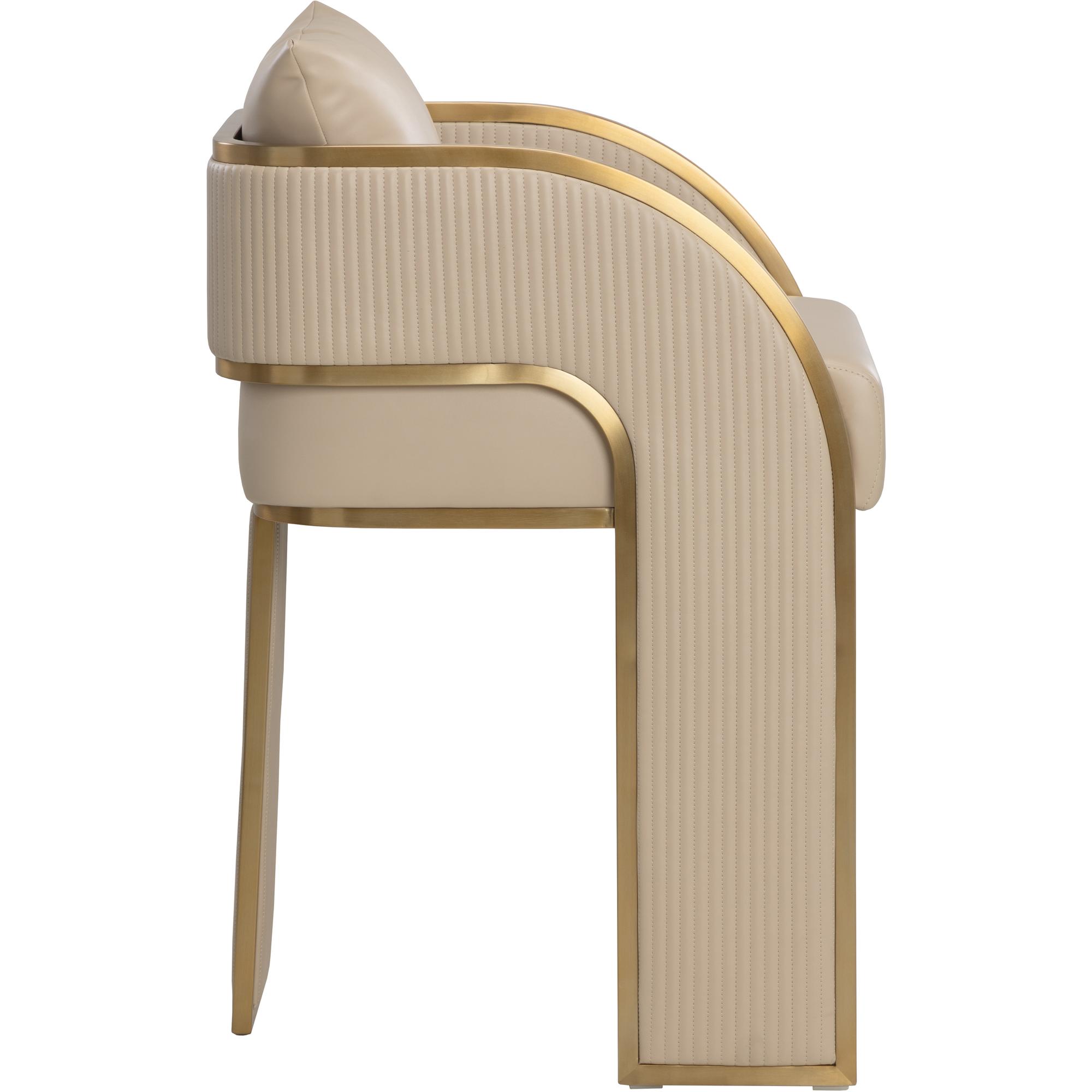 Baz Counter Stool - Napa Beige 3 Baz Counter Stool - Napa Beige - Image 3