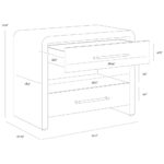 Atherton Nightstand - Sand 19 Atherton Nightstand - Sand - Image 10