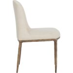 Nestor Dining Chair - Zenith Alabaster 112295 112295 NESTOR DINING CHAIR ZENITH ALABASTER 22