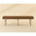 Nuvella Bench - Kona Camel 112296 112296 NUVELLA BENCH KONA CAMEL 1