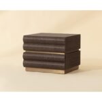 Subira Nightstand - Chocolate 112309 112309 SUBIRA NIGHTSTAND CHOCOLATE