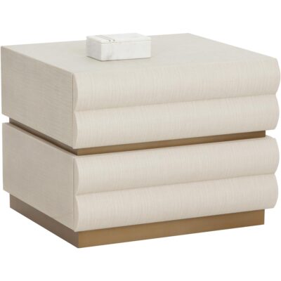 Subira Nightstand - Cream
