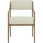 Leticia Dining Armchair - Geralt Linen 112313 112313 LETICIA DINING ARMCHAIR GERALT LINEN 21