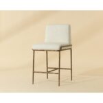 Lathan Counter Stool - Geralt Linen 112314 112314 LATHAN COUNTER STOOL GERALT LINEN
