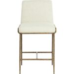 Lathan Counter Stool - Geralt Linen 112314 112314 LATHAN COUNTER STOOL GERALT LINEN 21