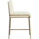 Lathan Counter Stool - Geralt Linen 112314 112314 LATHAN COUNTER STOOL GERALT LINEN 22