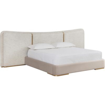 Clarimond Bed - King - Hailey Moon / Meg Taupe