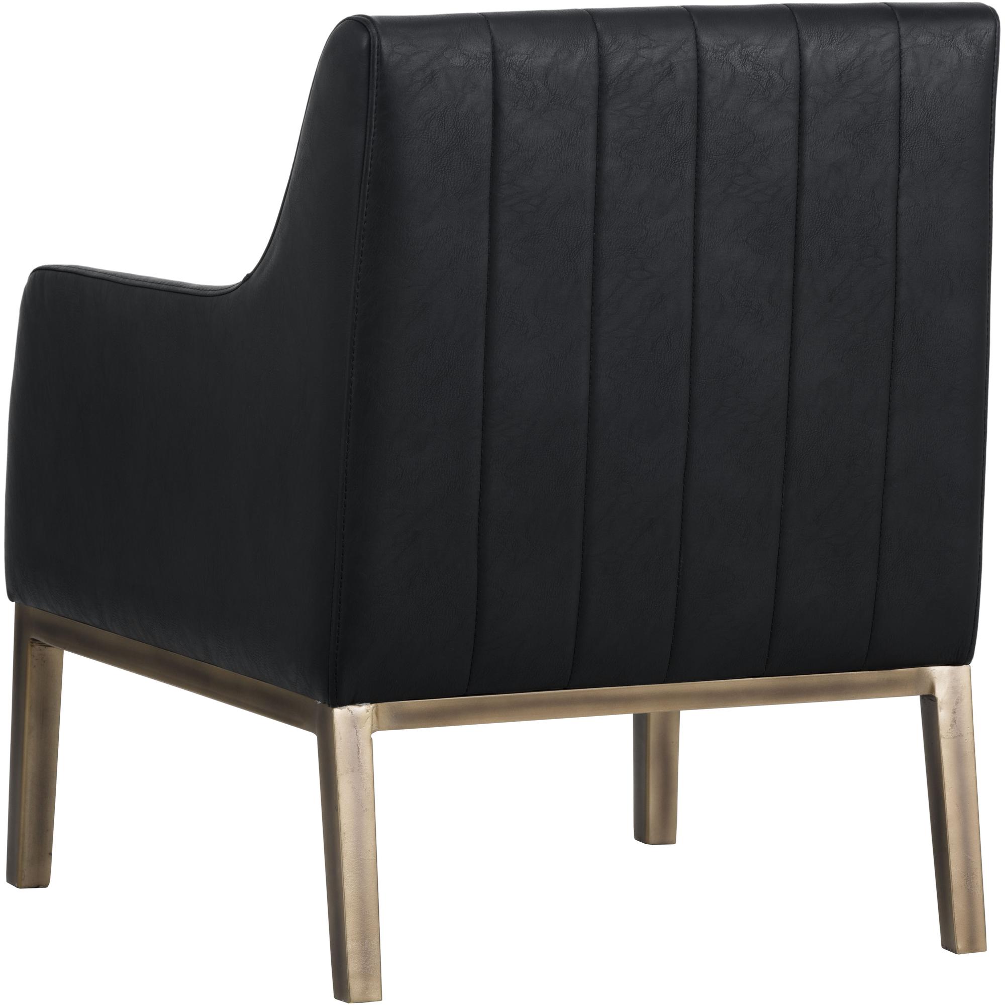 Wolfe Lounge Chair - Bravo Black 3 Wolfe Lounge Chair - Bravo Black - Image 3