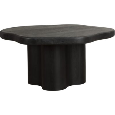 Bellona Dining Table - Charcoal Black - 67"