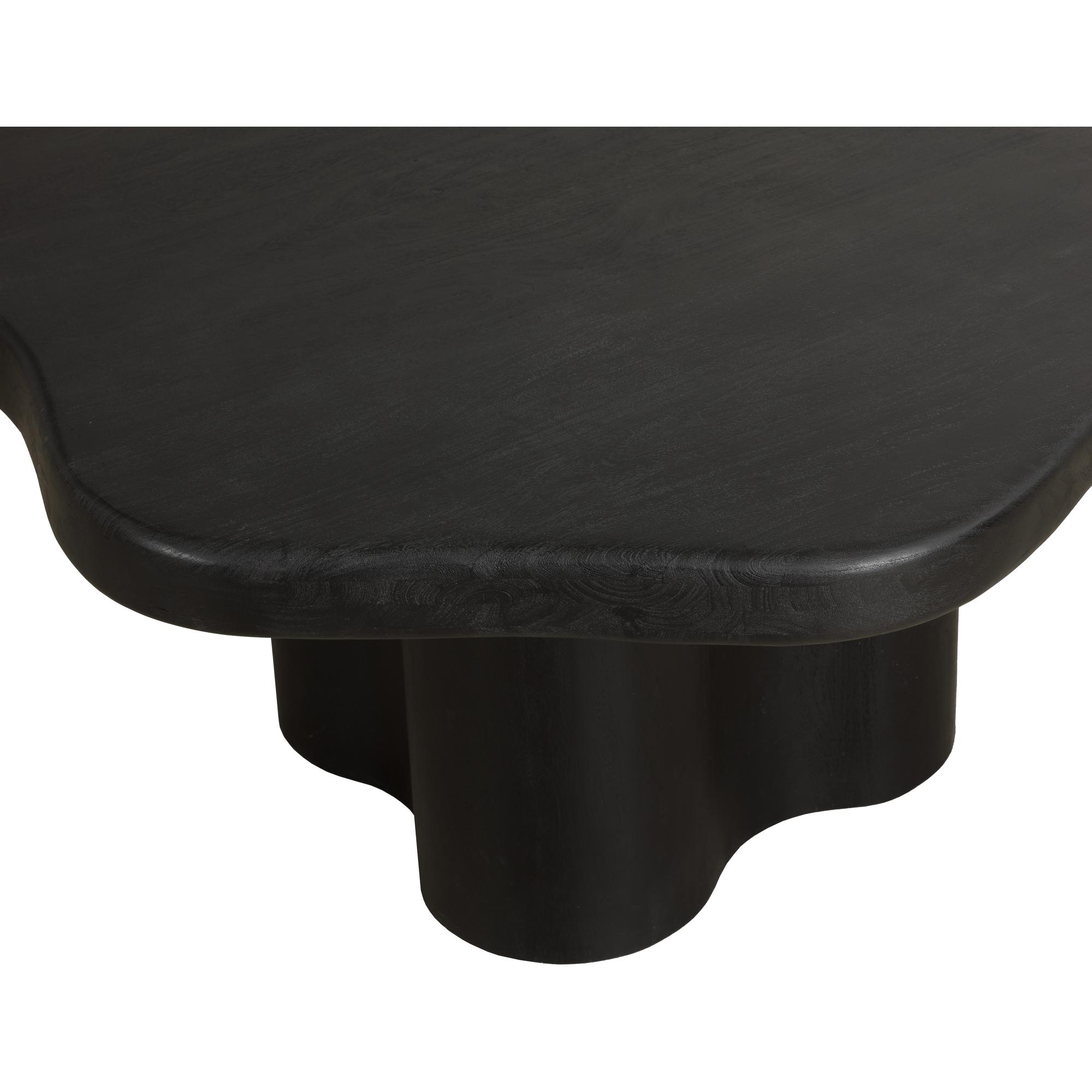 Bellona Dining Table - Charcoal Black - 67" - Image 5