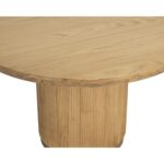 Kalla Dining Table - Round - Rustic Oak - 48" 112365 112365 KALLA DINING TABLE ROUND RUSTIC OAK 48 26