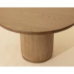 Kalla Dining Table - Round - Rustic Oak - 48" 112365 112365 KALLA DINING TABLE ROUND RUSTIC OAK 48 6