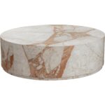 Laros Coffee Table - Round - Crema Breccia Marble 5 Laros Coffee Table - Round - Crema Breccia Marble - Image 2