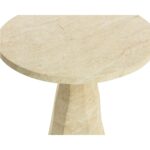Kliff Bistro Table - Travertine Look - Natural 112371 112371 KLIFF BISTRO TABLE TRAVERTINE LOOK 34 26