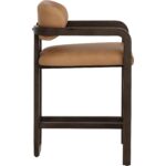 Madrone Counter Stool - Brown - Ludlow Sesame Leather 112384 112384 MADRONE COUNTER STOOL BROWN LUDLOW SESAME LEATHER 22