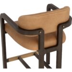 Madrone Counter Stool - Brown - Ludlow Sesame Leather 112384 112384 MADRONE COUNTER STOOL BROWN LUDLOW SESAME LEATHER 26