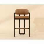 Madrone Barstool - Brown - Ludlow Sesame Leather 112385 112385 MADRONE BARSTOOL BROWN LUDLOW SESAME LEATHER 1