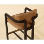 Madrone Barstool - Brown - Ludlow Sesame Leather 112385 112385 MADRONE BARSTOOL BROWN LUDLOW SESAME LEATHER 6