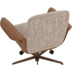 Lomax Office Chair - Holden Dusty Greige / Milliken Cognac 112386 112386 LOMAX OFFICE CHAIR DUSTY GREIGE MILLIKEN COGNAC 26