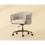 Olma Office Chair - Meg Taupe / Santa Cruz Oatmeal 112388 112388 OLMA OFFICE CHAIR SANTA CRUZ OATMEAL MEG TAUPE