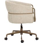 Olma Office Chair - Meg Taupe / Santa Cruz Oatmeal 112388 112388 OLMA OFFICE CHAIR SANTA CRUZ OATMEAL MEG TAUPE 22