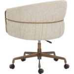 Olma Office Chair - Meg Taupe / Santa Cruz Oatmeal 112388 112388 OLMA OFFICE CHAIR SANTA CRUZ OATMEAL MEG TAUPE 23
