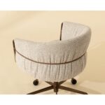 Olma Office Chair - Meg Taupe / Santa Cruz Oatmeal 112388 112388 OLMA OFFICE CHAIR SANTA CRUZ OATMEAL MEG TAUPE 6