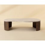 Nafisa Coffee Table 112397 112397 NAFISA COFFEE TABLE VERSACE GREIGE 1