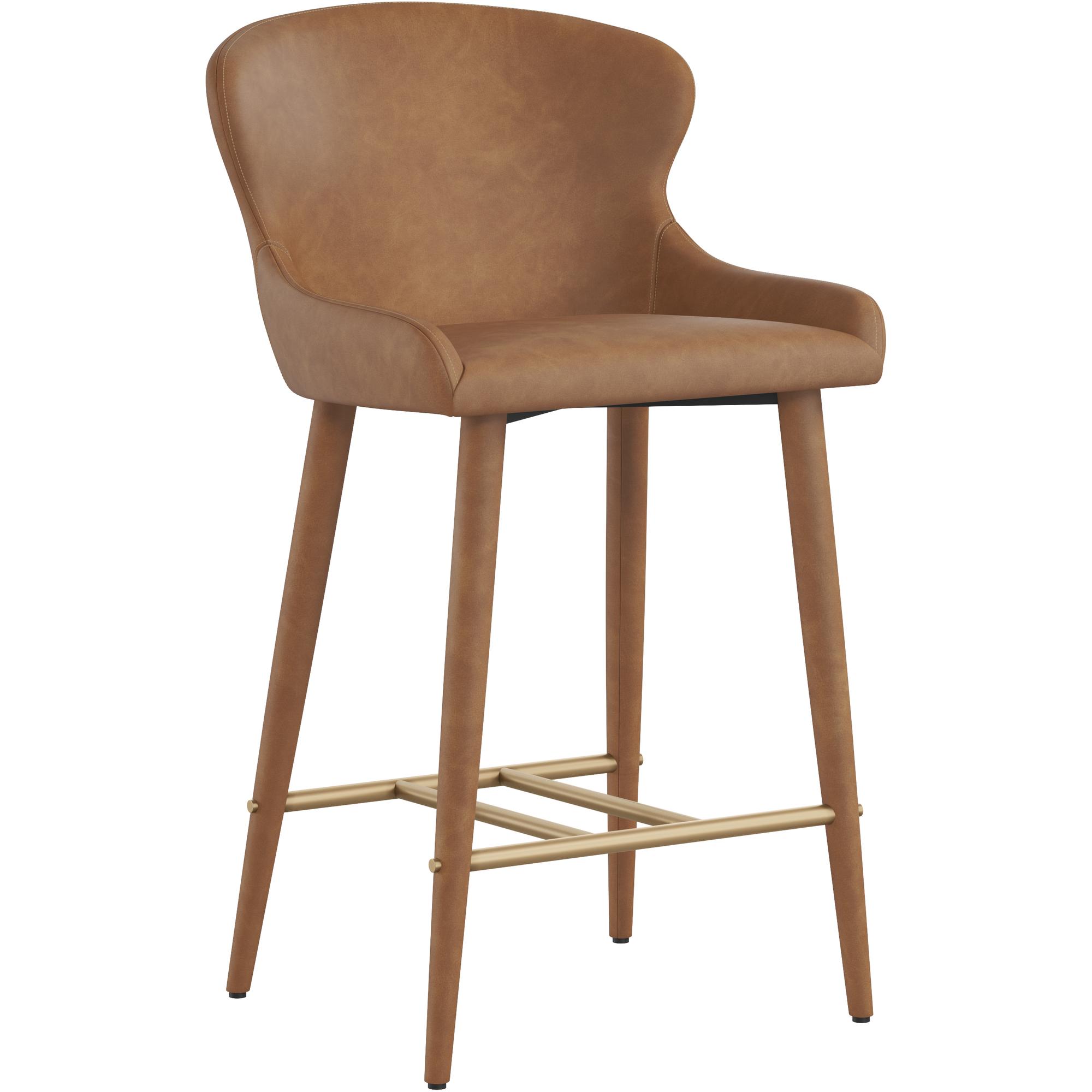 Evora Counter Stool - Milliken Cognac