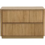 Kalla Nightstand - Large - Rustic Oak 112408 112408 KALLA NIGHTSTAND LARGE RUSTIC OAK 22