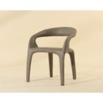 Atika Dining Armchair - Ivanhoe Mineral 112411 112411 ATIKA DINING ARMCHAIR IVANHOE MINERAL
