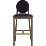 Orabell Barstool - Bravo Black / Abbington Black 112412 112412 ORABELL BARSTOOL BRAVO BLACK ABBINGTON BLACK 21
