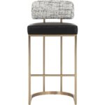 Larissa Barstool - Bravo Black / Halton Birch 112425 112425 LARISSA BARSTOOL BRAVO BLACK HALTON BIRCH 21