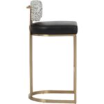 Larissa Barstool - Bravo Black / Halton Birch 112425 112425 LARISSA BARSTOOL BRAVO BLACK HALTON BIRCH 22