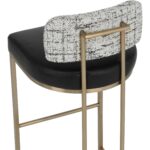 Larissa Barstool - Bravo Black / Halton Birch 112425 112425 LARISSA BARSTOOL BRAVO BLACK HALTON BIRCH 26