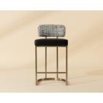 Larissa Counter Stool - Bravo Black / Halton Birch 112426 112426 LARISSA COUNTER STOOL BRAVO BLACK HALTON BIRCH 1