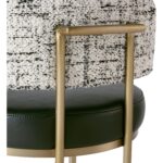 Larissa Counter Stool - Bravo Black / Halton Birch 112426 112426 LARISSA COUNTER STOOL BRAVO BLACK HALTON BIRCH 8