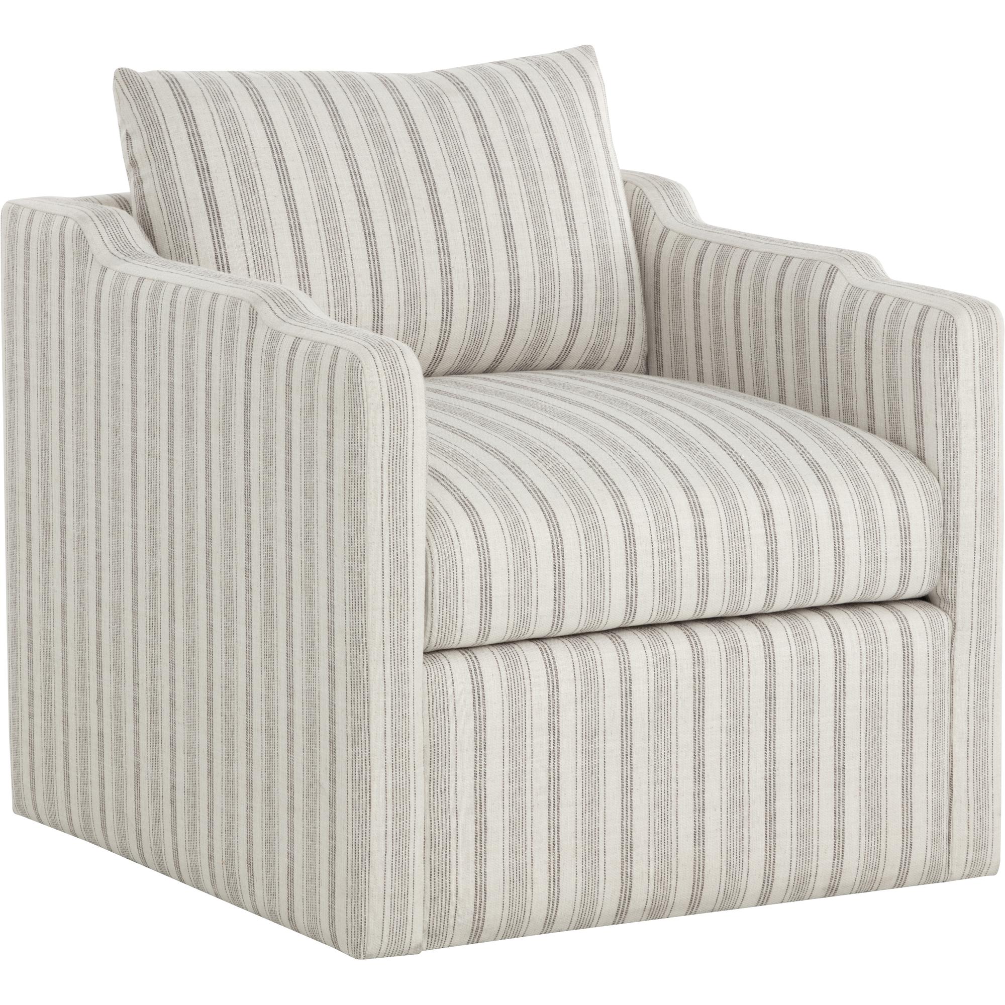 Roosevelt Swivel Lounge Chair - Gifford Script 1 Roosevelt Swivel Lounge Chair - Gifford Script