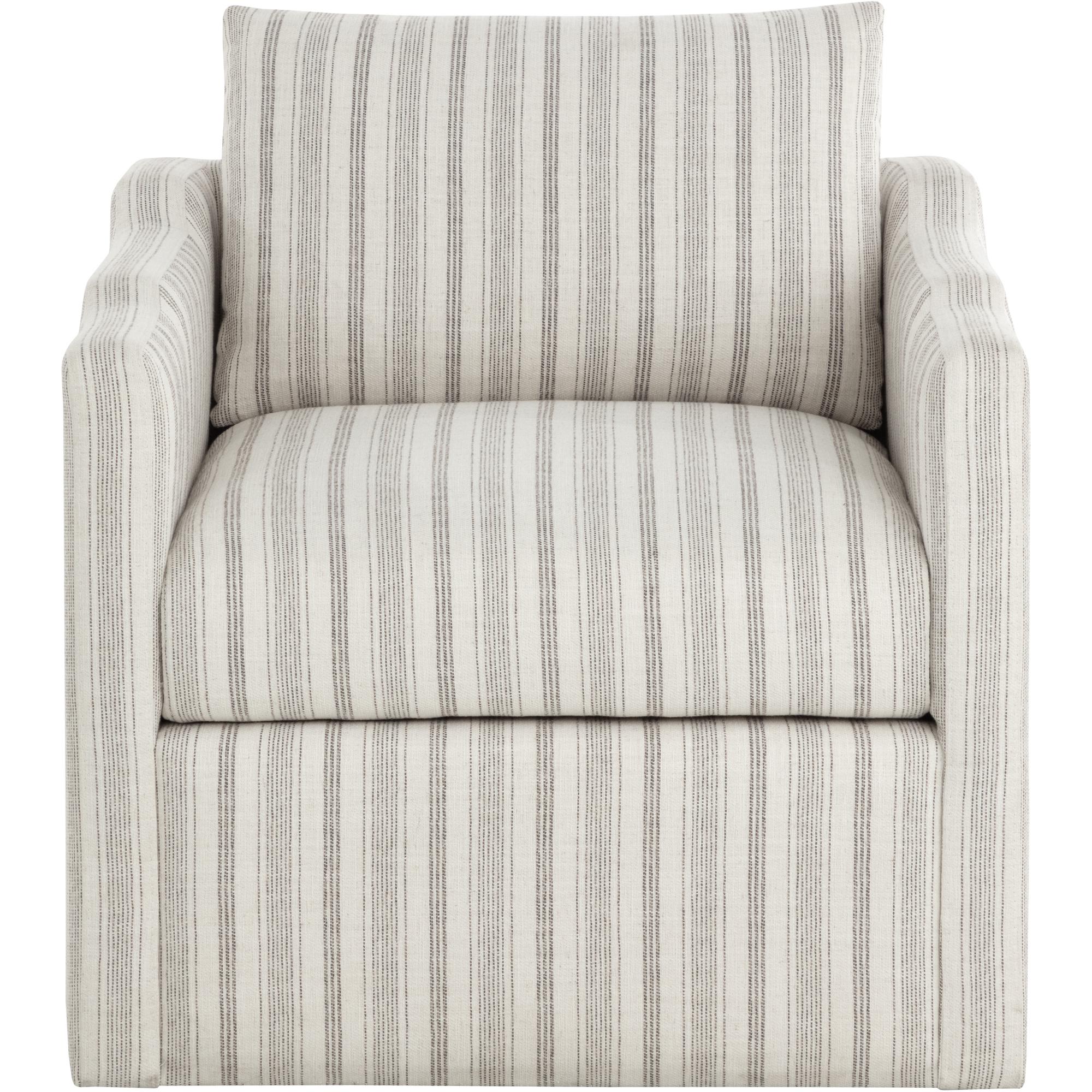 Roosevelt Swivel Lounge Chair - Gifford Script 2 Roosevelt Swivel Lounge Chair - Gifford Script - Image 2