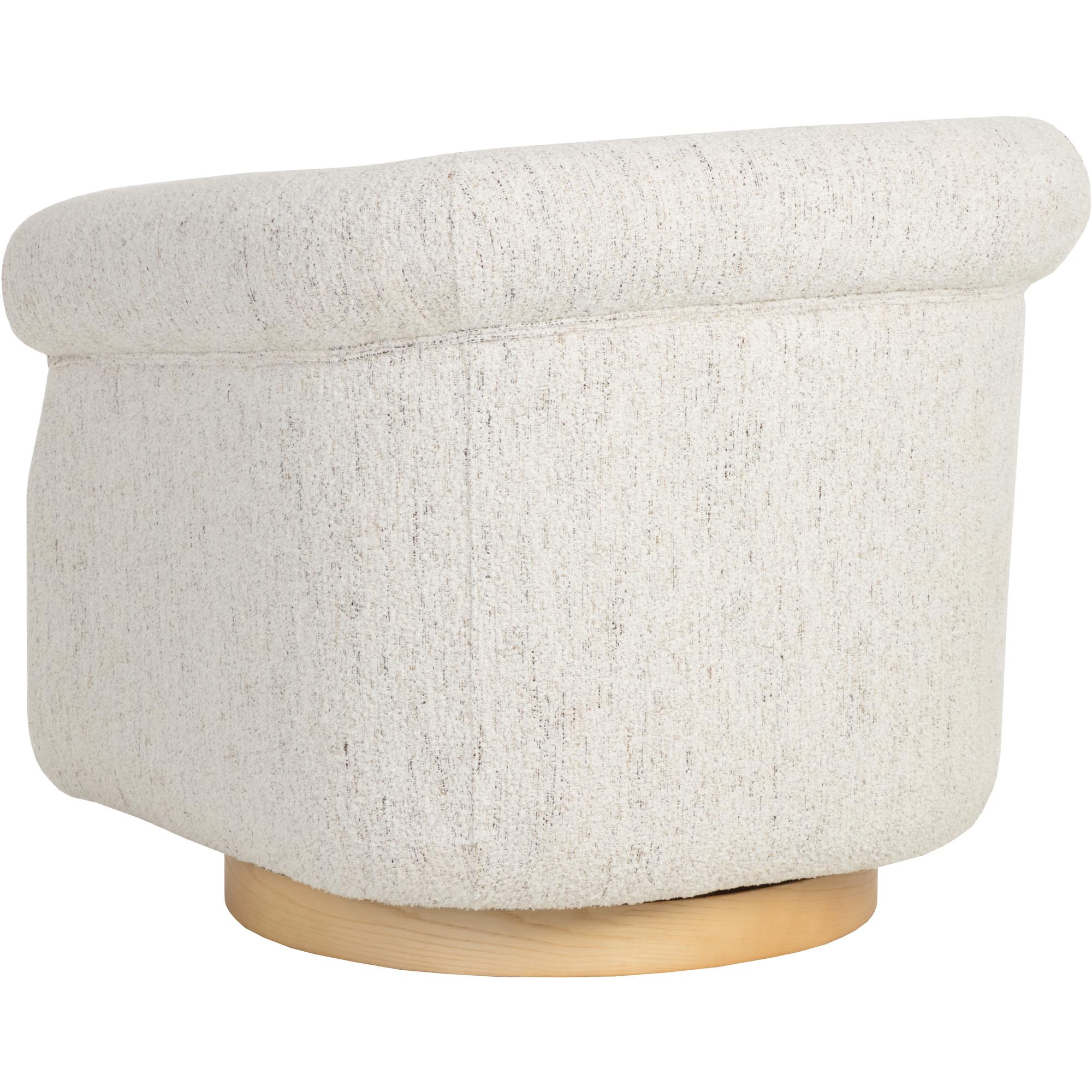 Libby Swivel Lounge Chair - Hailey Moon 4 Libby Swivel Lounge Chair - Hailey Moon - Image 4