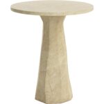 Kliff Bar Table - Travertine Look - Natural 112488 112488 KLIFF BAR TABLE TRAVERTINE LOOK 34 21