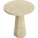Kliff Bar Table - Travertine Look - Natural 112488 112488 KLIFF BAR TABLE TRAVERTINE LOOK 34 22
