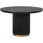 Kalla Dining Table - Round - Charcoal - 48" 112515 112515 KALLA DINING TABLE ROUND CHARCOAL 48 21