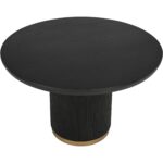 Kalla Dining Table - Round - Charcoal - 48" 112515 112515 KALLA DINING TABLE ROUND CHARCOAL 48 22