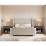 Ives Bed - King - Copenhagen White 10 Ives Bed - King - Copenhagen White 112524 112524 IVES BED KING COPENHAGEN WHITE 10